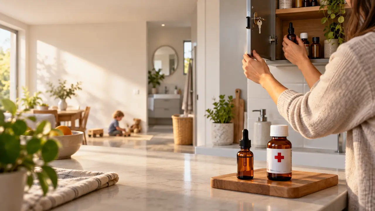 Danger des huiles essentielles : un tiers des accidents infantiles vient d'une confusion avec un médicament
