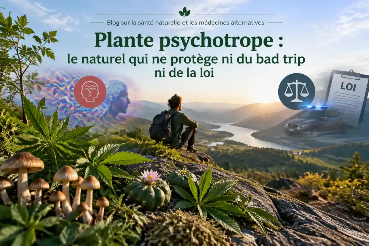 Plante psychotrope : le naturel qui ne protège ni du bad trip ni de la loi
