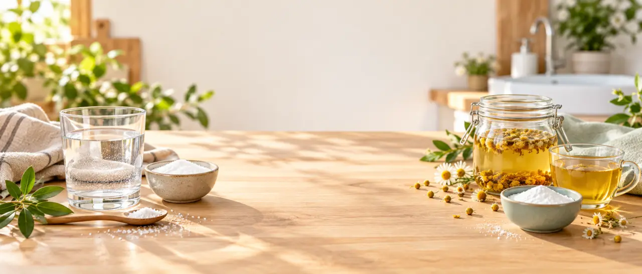 Bain de bouche maison : deux recettes simples, sans vinaigre ni huiles essentielles